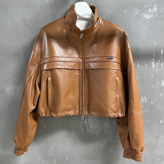 PRADA 26S LEATHER JACKET 1120
