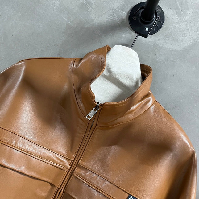 PRADA 26S LEATHER JACKET 1120