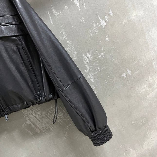 PRADA 26S LEATHER JACKET 1119