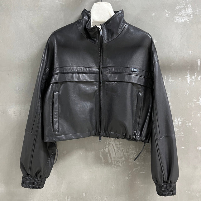 PRADA 26S LEATHER JACKET 1119