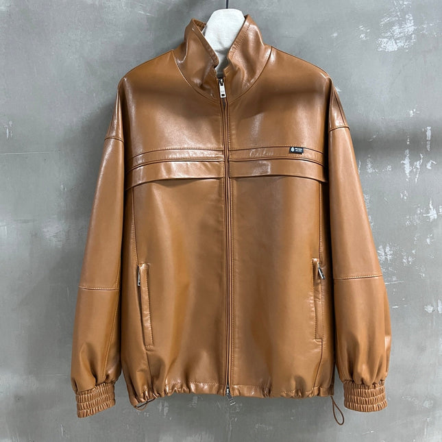 PRADA 26S LEATHER JACKET 1118
