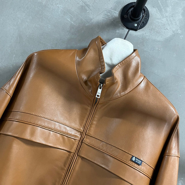 PRADA 26S LEATHER JACKET 1118