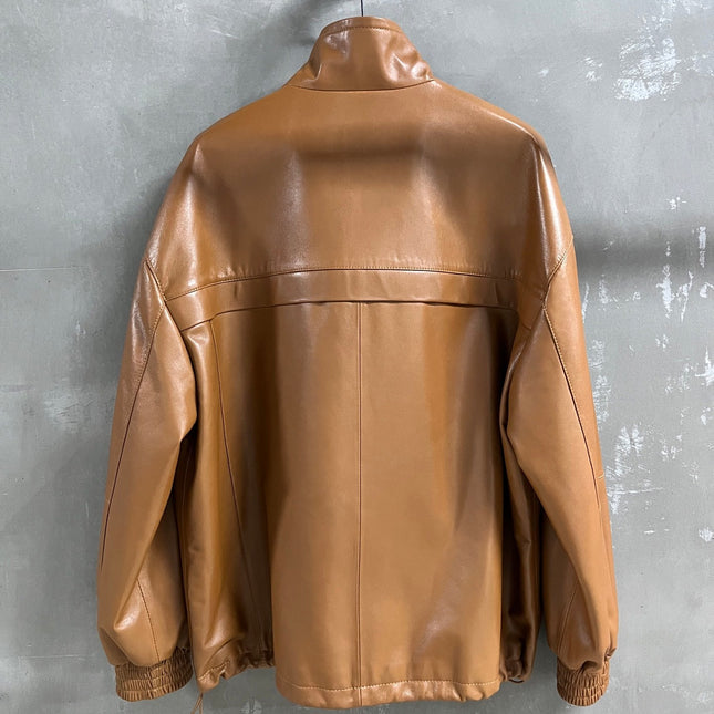 PRADA 26S LEATHER JACKET 1118