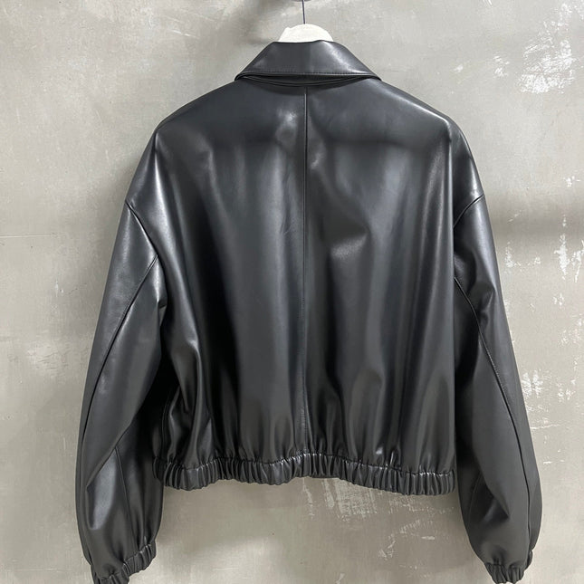 PRADA 26S LEATHER JACKET 1101