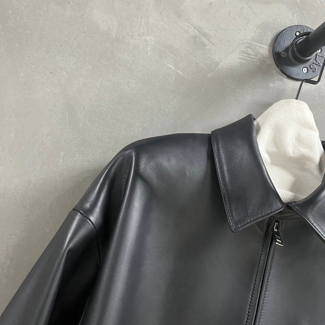 PRADA 26S LEATHER JACKET 1101