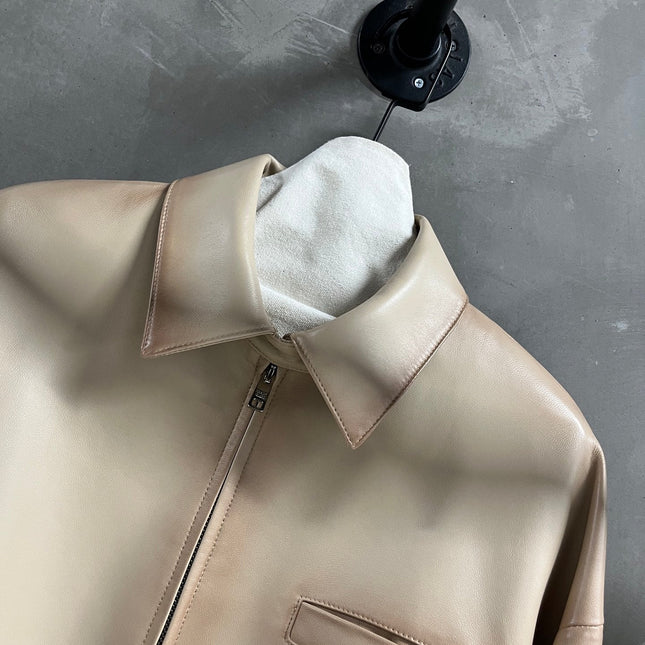 PRADA 26S LEATHER JACKET 1100