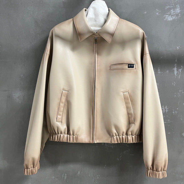 PRADA 26S LEATHER JACKET 1100