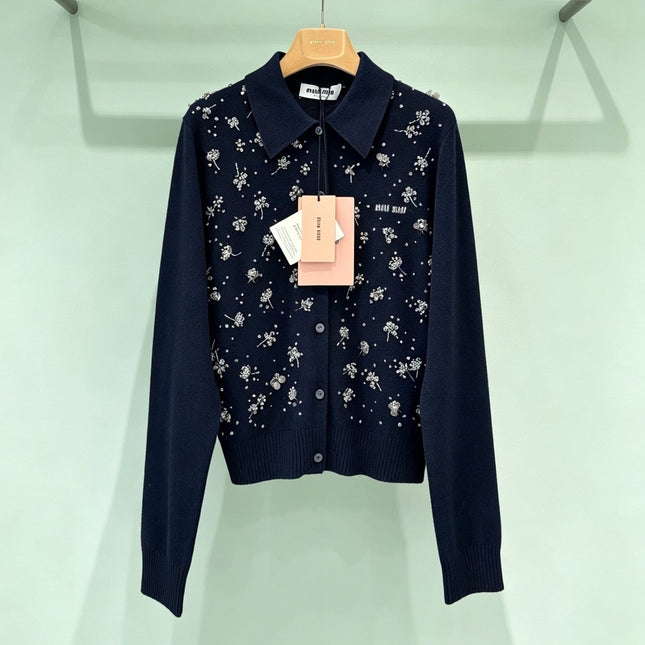 MIUMIU 26S POLO CARDIGAN 1560