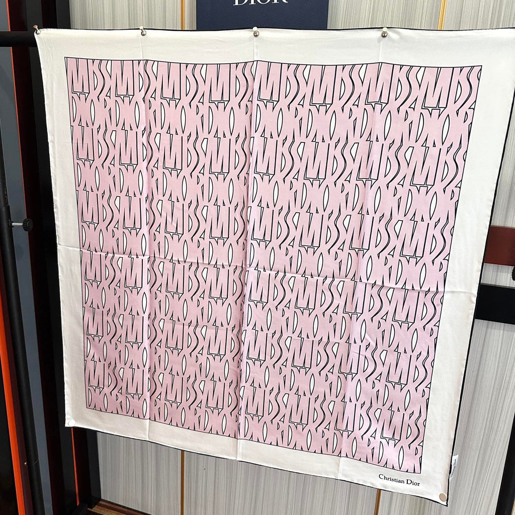 DIOR 26S SCARF 90CM IN SILK 307334