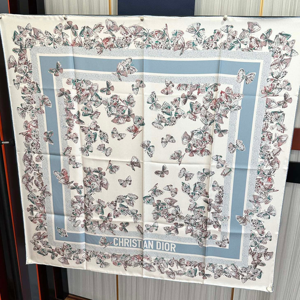 DIOR 26S SCARF 90CM IN SILK 295706