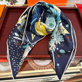 HERMES 26S PRINTED SQUARE SCARF 90 IN SILK 312023