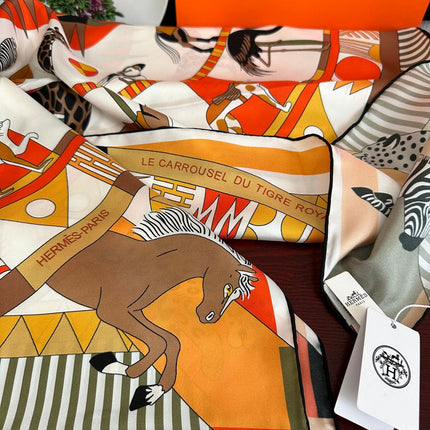 HERMES 26S SCARF 90 IN SILK 303331