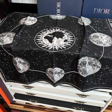 DIOR 26S SCARF 90CM IN SILK 303323