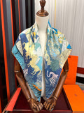 HERMES 26S SCARF 90 IN SILK 304198