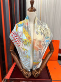 HERMES 26S SCARF 90 IN SILK 304199