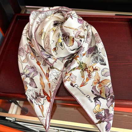 DIOR 26S SCARF 90CM IN SILK 304666