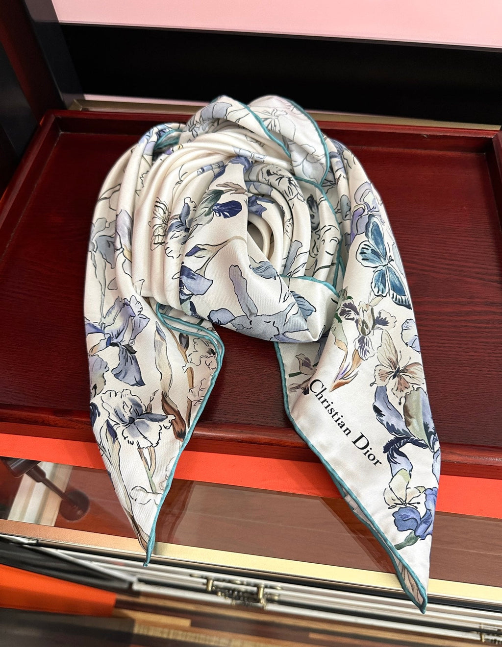 DIOR 26S SCARF 90CM IN SILK 304667