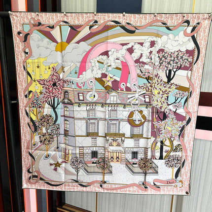 DIOR 26S SCARF 90 IN SILK 427295