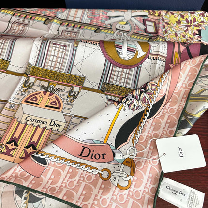 DIOR 26S SCARF 90 IN SILK 427295