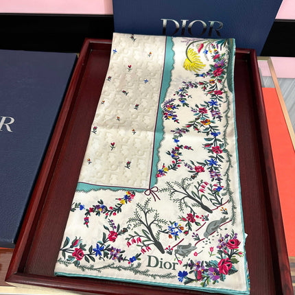 DIOR 26S SCARF 90 IN SILK 424327