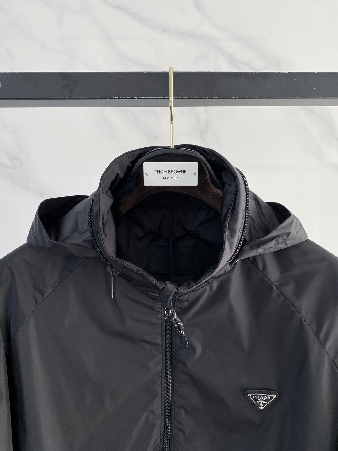 PRADA 26S HOODED JACKET 788