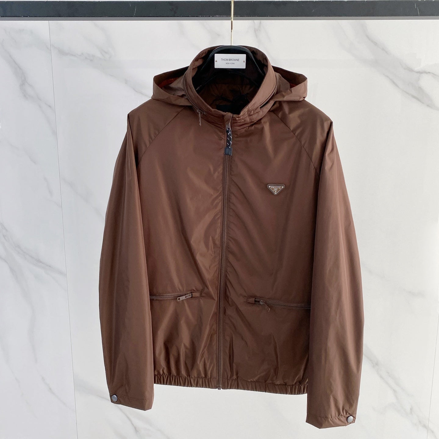 PRADA 26S HOODED JACKET 787