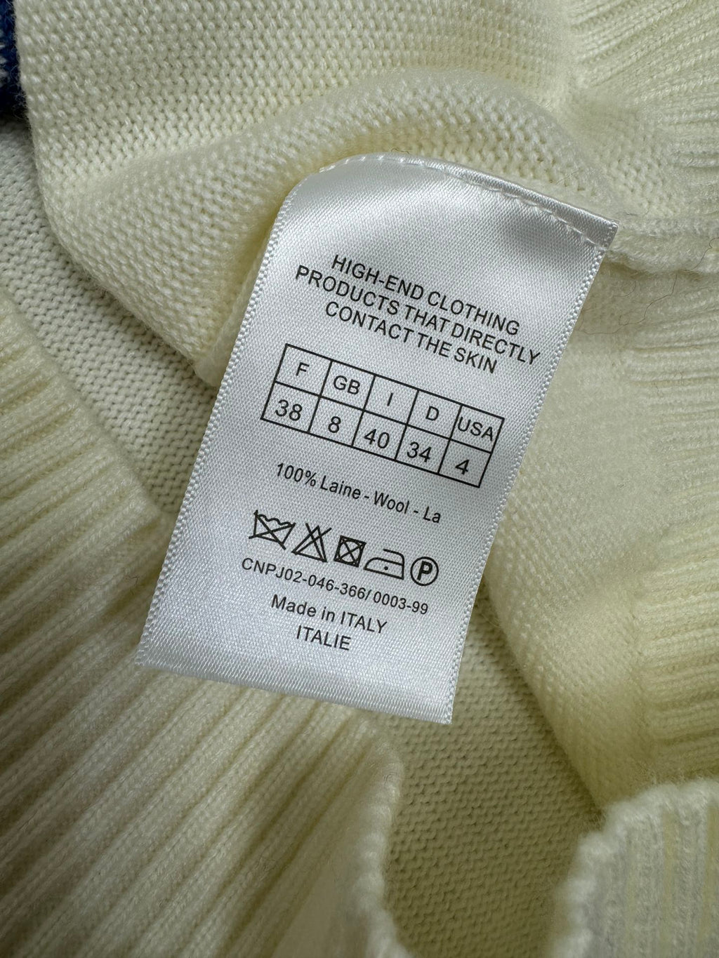 DIOR 25S PULLOVER SWEATER STYLE 037