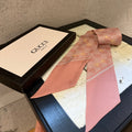 GUCCI 26S SCARF 90 IN SILK 552498