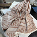 DIOR 26S SCARF 140CM IN CASHMERE 280065