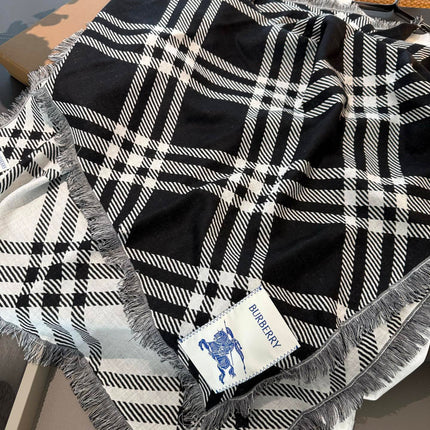 BURBERRY 26S SCARF 200CM IN SILK WOOL 171752