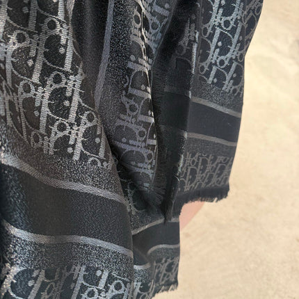 DIOR 26S SCARF 140 IN SILK AND CASHMERE 429180