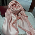 GUCCI 26S SCARF 140 IN CASHMERE AND SILK 309395