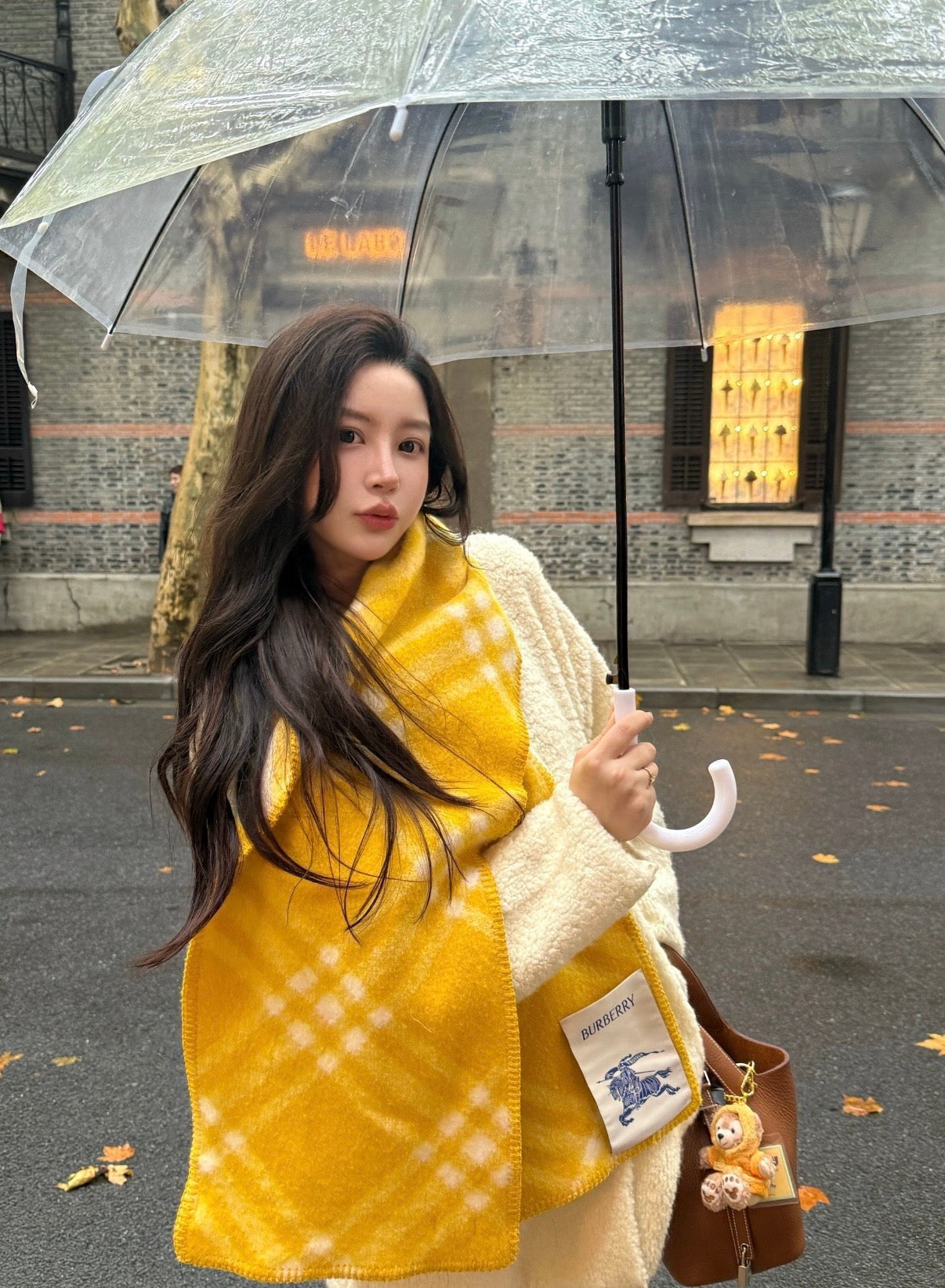 BURBERRY 26S SCARF 180CM IN CASHMERE 307284