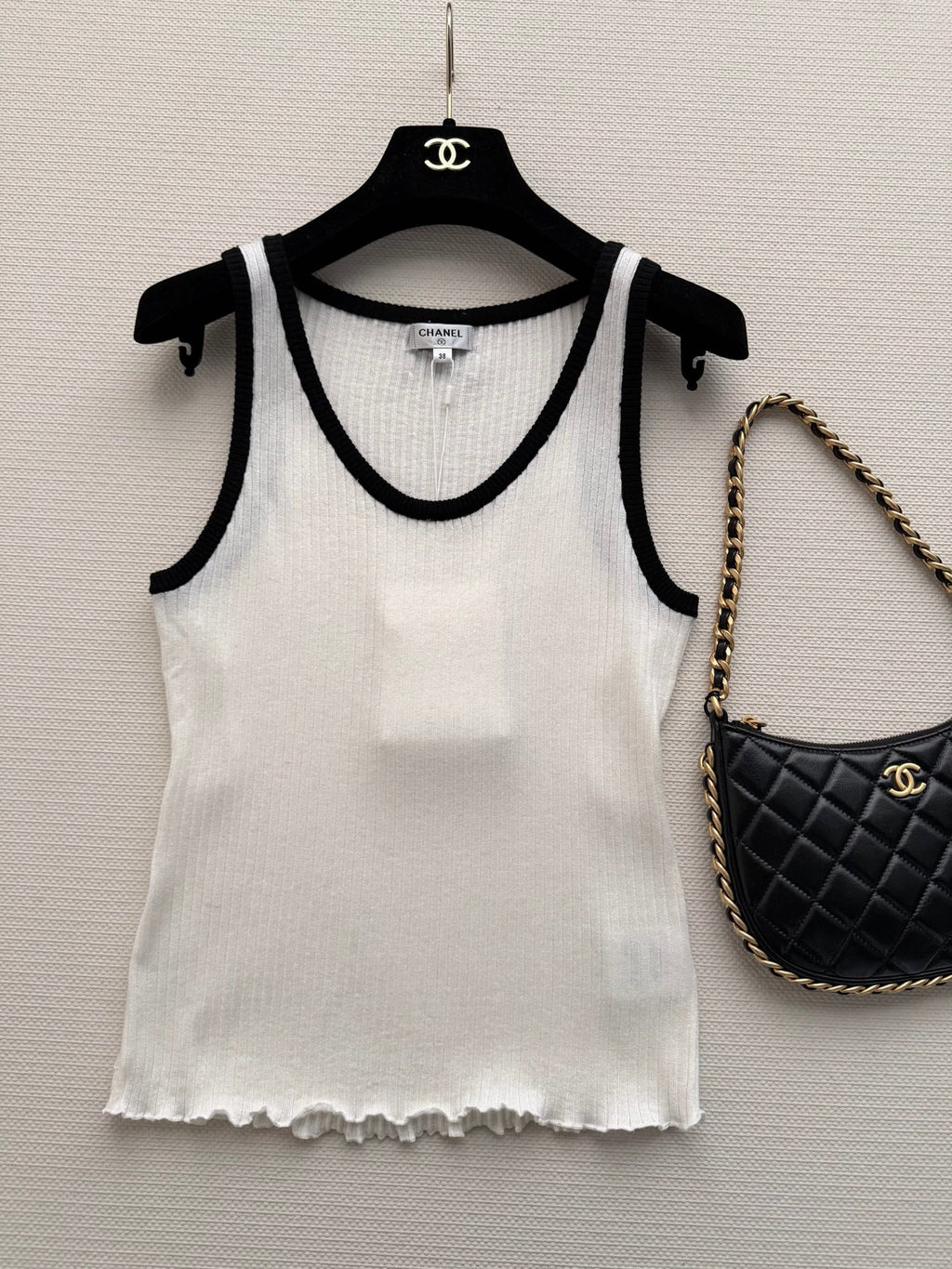 CHANEL 26S KNIT TANK TOP 932
