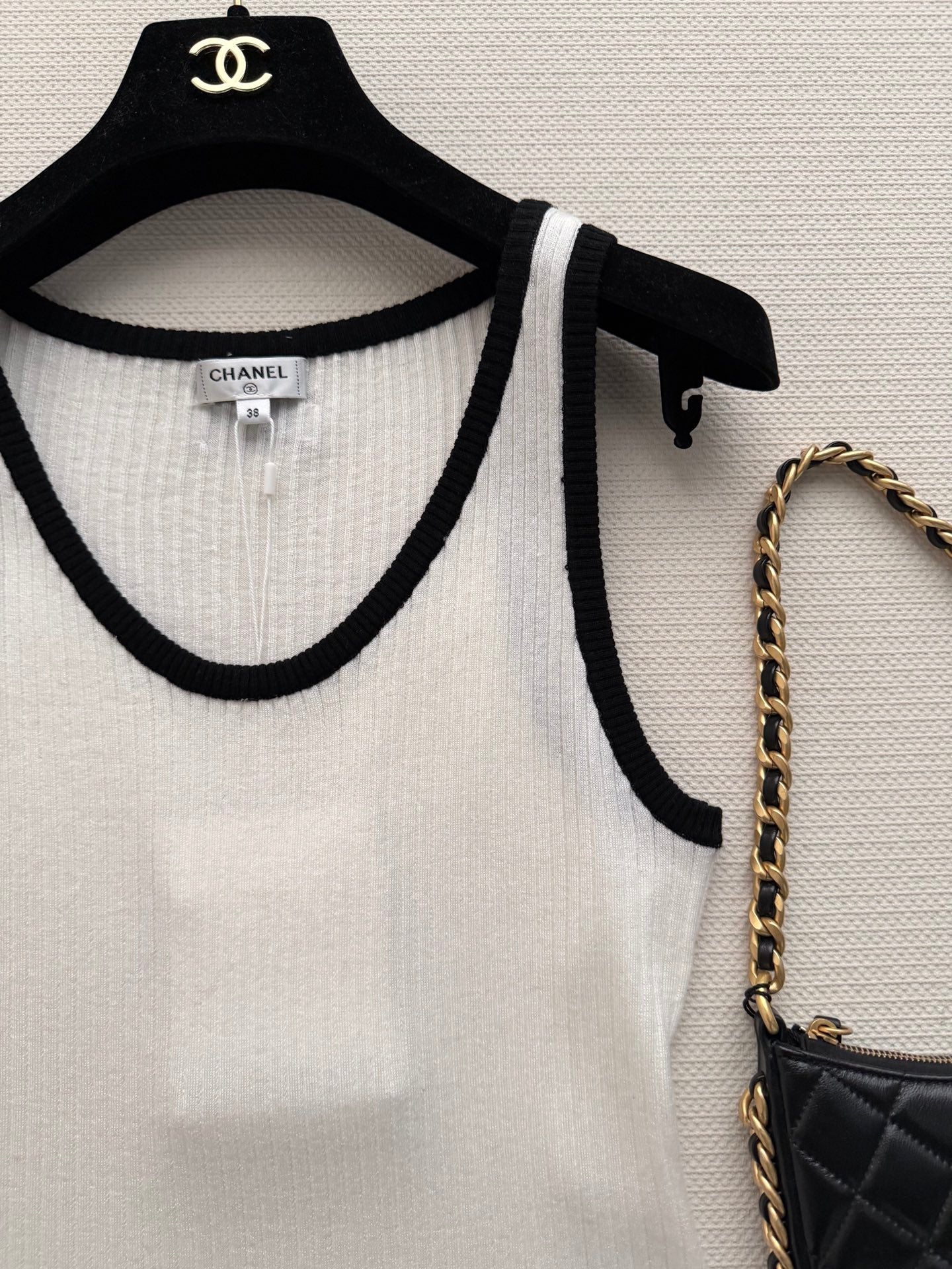 CHANEL 26S KNIT TANK TOP 932