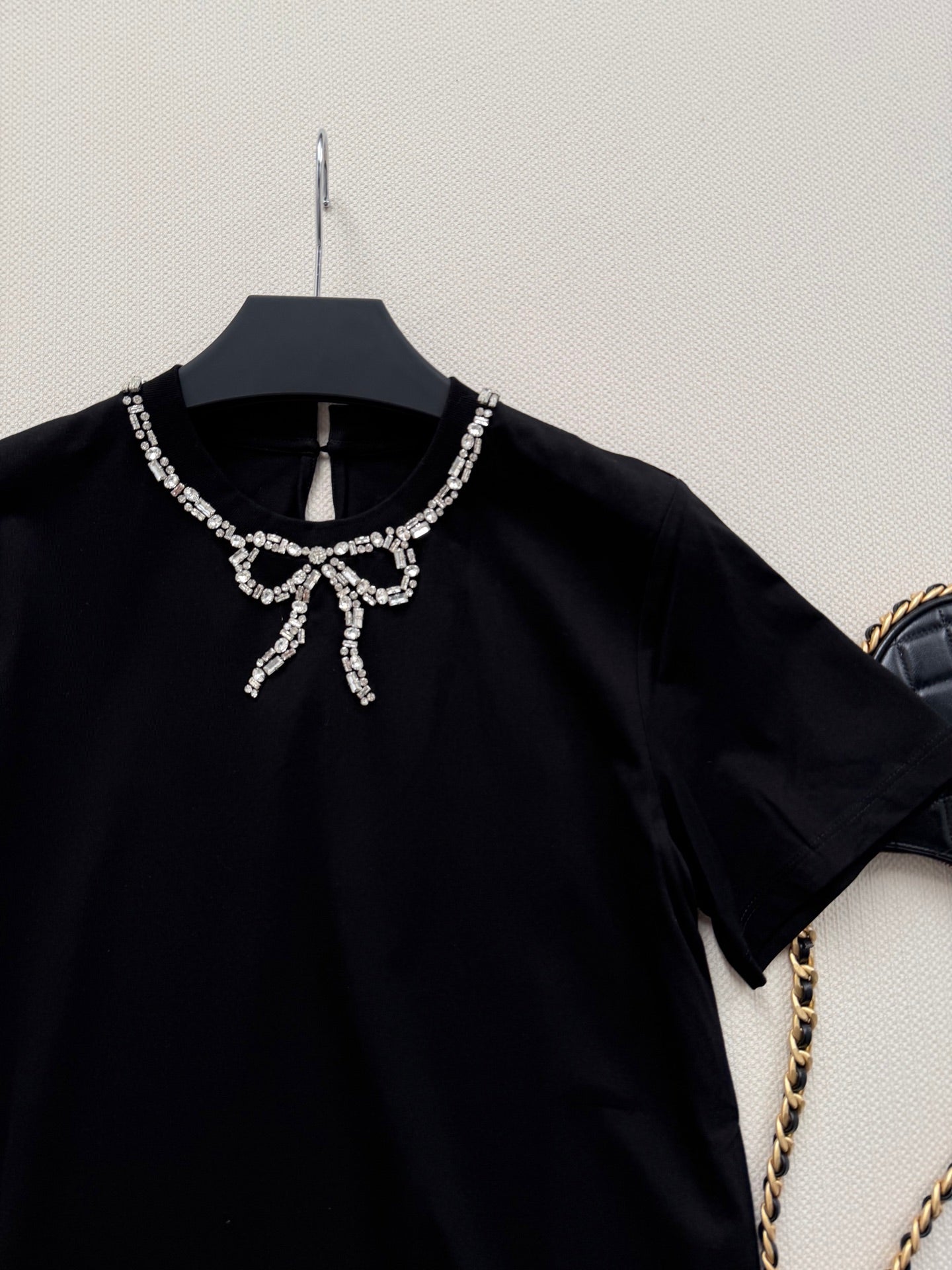 VALENTINO 26S BOW DETAIL T-SHIRT 211
