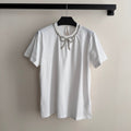 VALENTINO 26S BOW DETAIL T-SHIRT 210