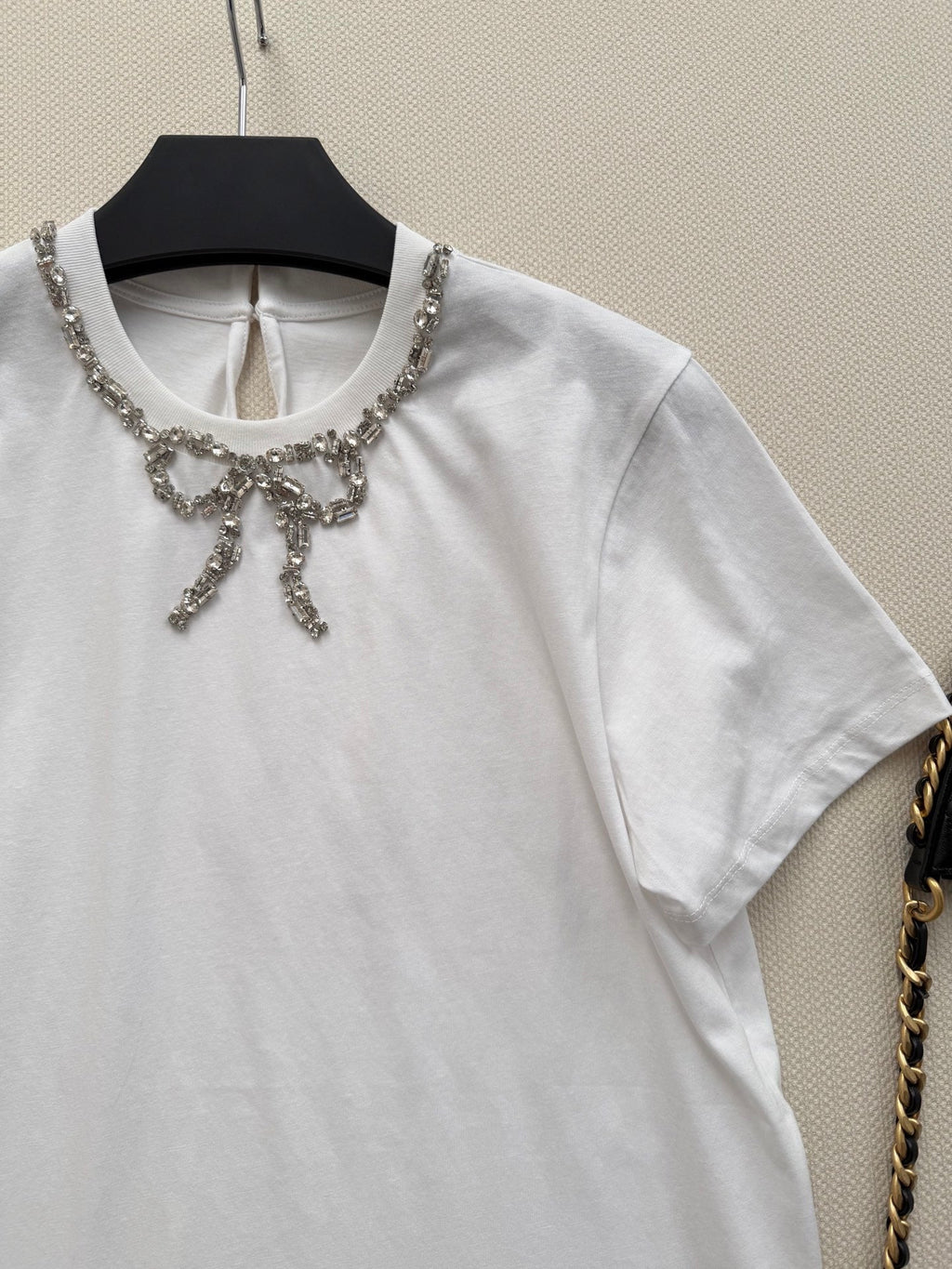 VALENTINO 26S BOW DETAIL T-SHIRT 210