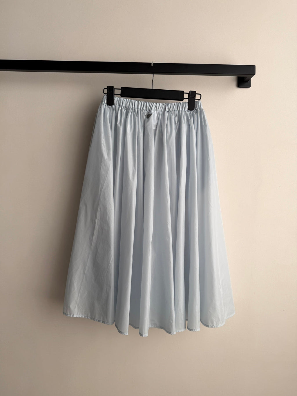 PRADA 26S ELASTIC WAIST MIDI SKIRT STYLE 844