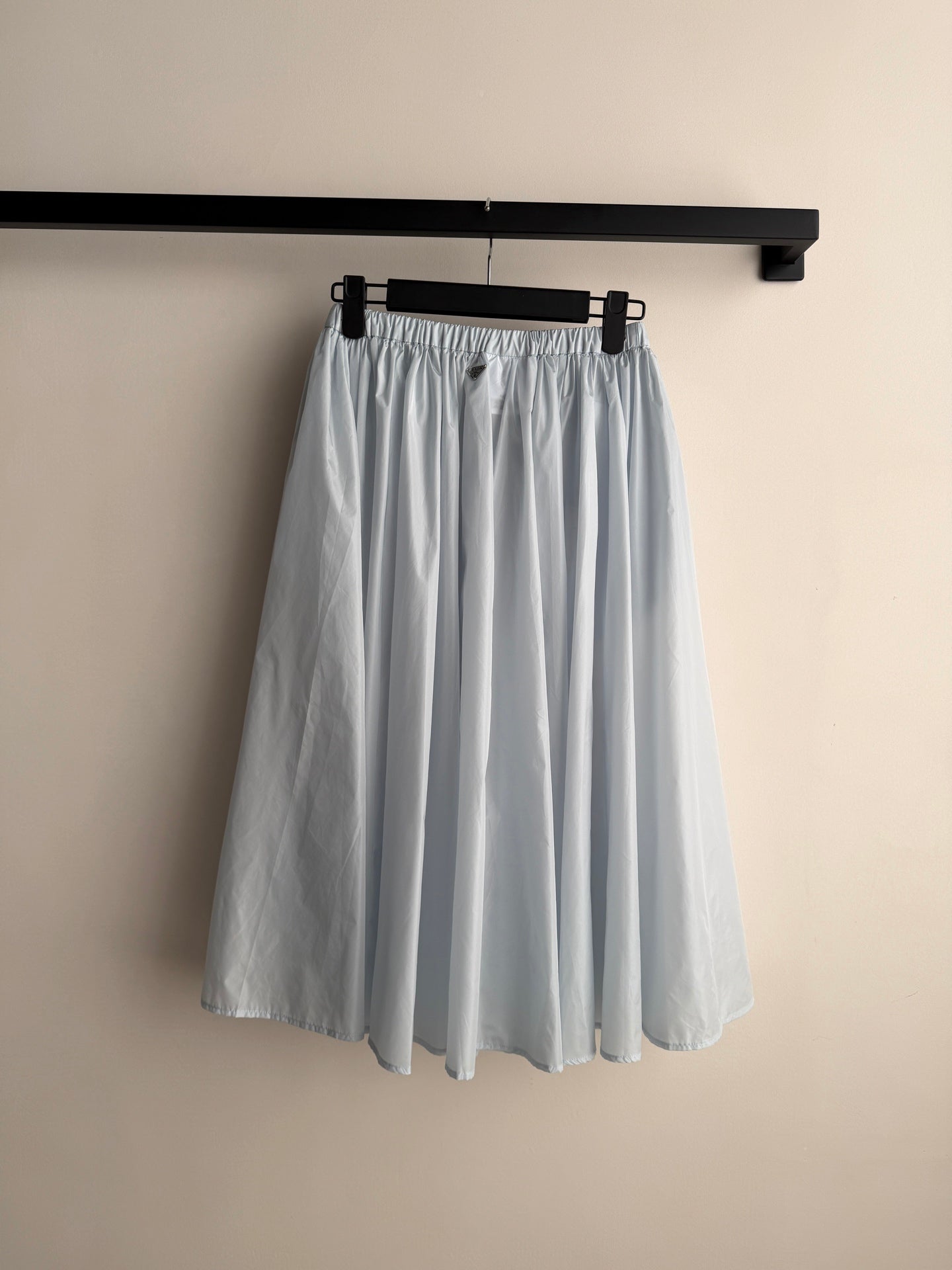 PRADA 26S ELASTIC WAIST MIDI SKIRT STYLE 844