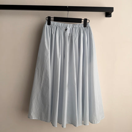 PRADA 26S ELASTIC WAIST MIDI SKIRT STYLE 844