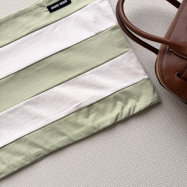 MIUMIU 26S STRIPED BANDEAU TOP STYLE 1114
