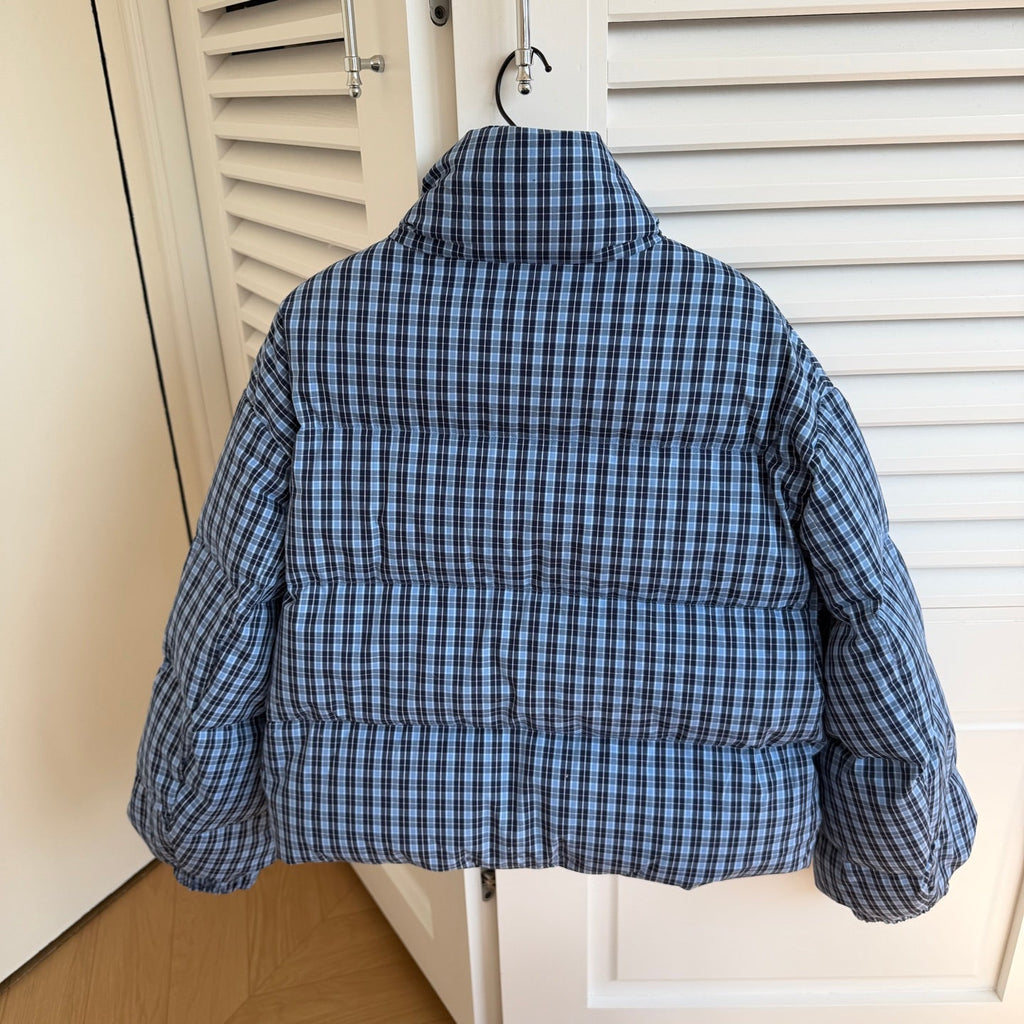 MIUMIU PLAID PUFFER JACKET STYLE 668