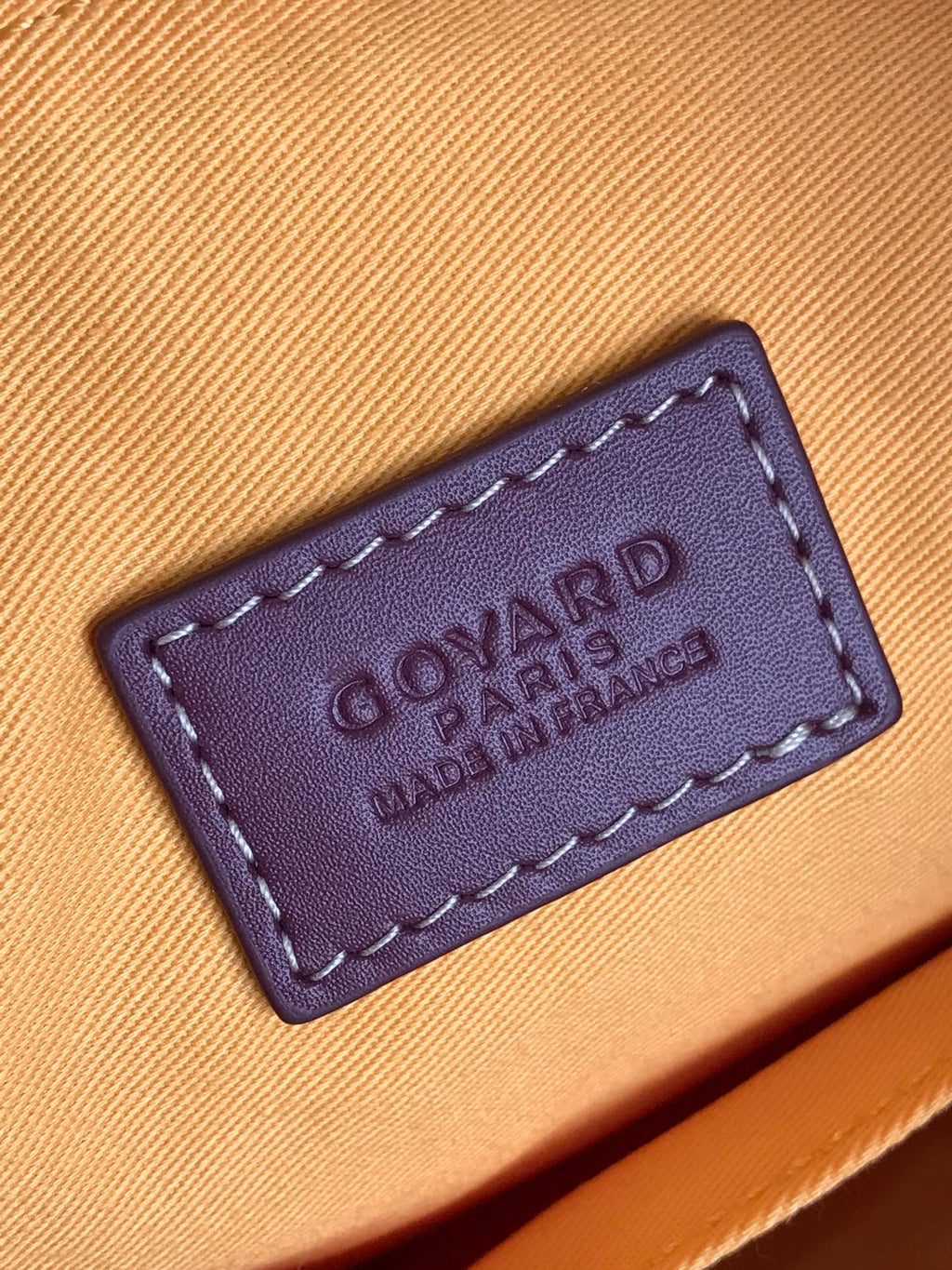 GOYA 26S BOEING 25CM IN BURGUNDY RED GOYARDINE CANVAS AND CALFSKIN