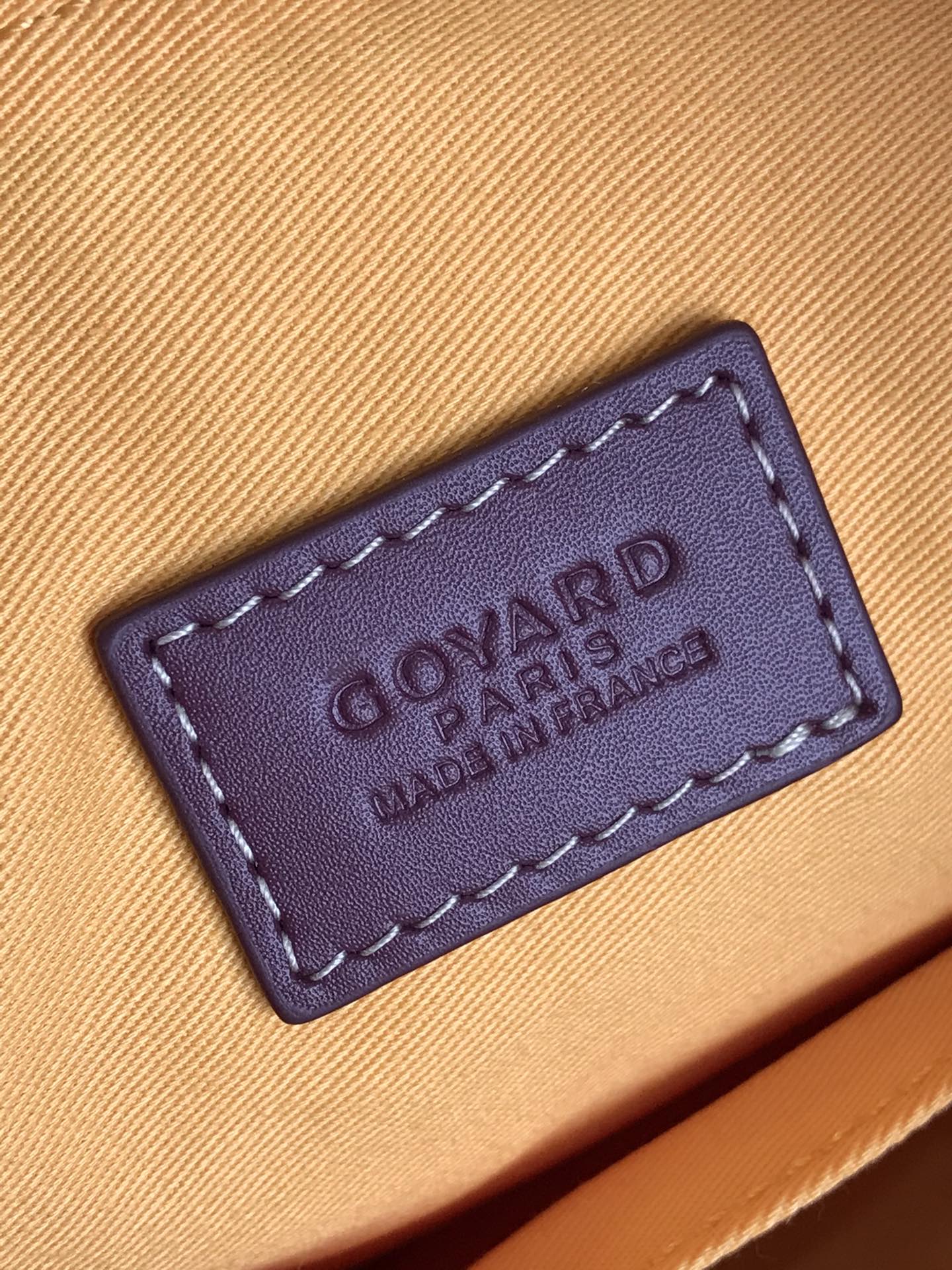 GOYA 26S BOEING 25CM IN BURGUNDY RED GOYARDINE CANVAS AND CALFSKIN