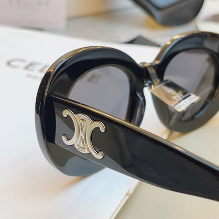 CELINE 26S OVERSIZED ROUND FRAME IN ACETATE 483329