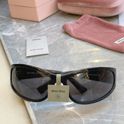 MIUMIU 26S OVERSIZE RECTANGULAR FRAME IN ACETATE 426264