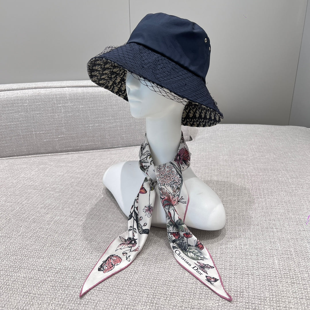 DIOR 26S SCARF 110CM IN SILK 262832