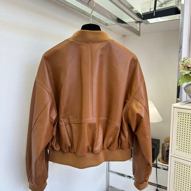 PRADA 26S LEATHER JACKET 1074