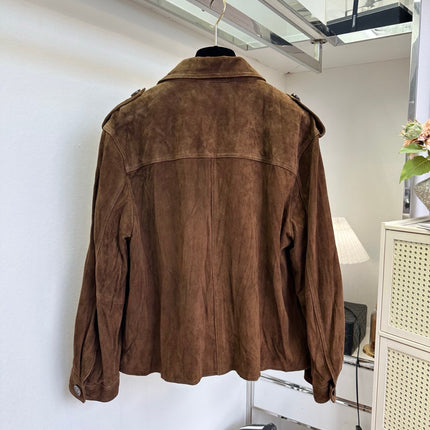 CELINE 26S SUEDE SAFARI JACKET 752